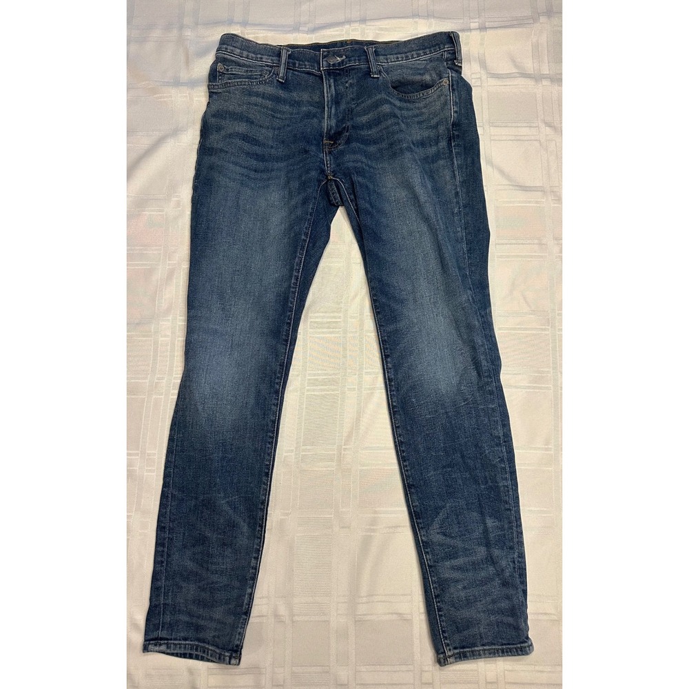 Abercrombie & Fitch Jeans Mens 32x30 Blue Felix Super Skinny Stretch Denim